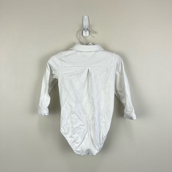 Mayoral White Button Up Bodysuit 12 Months - Picture 6 of 7